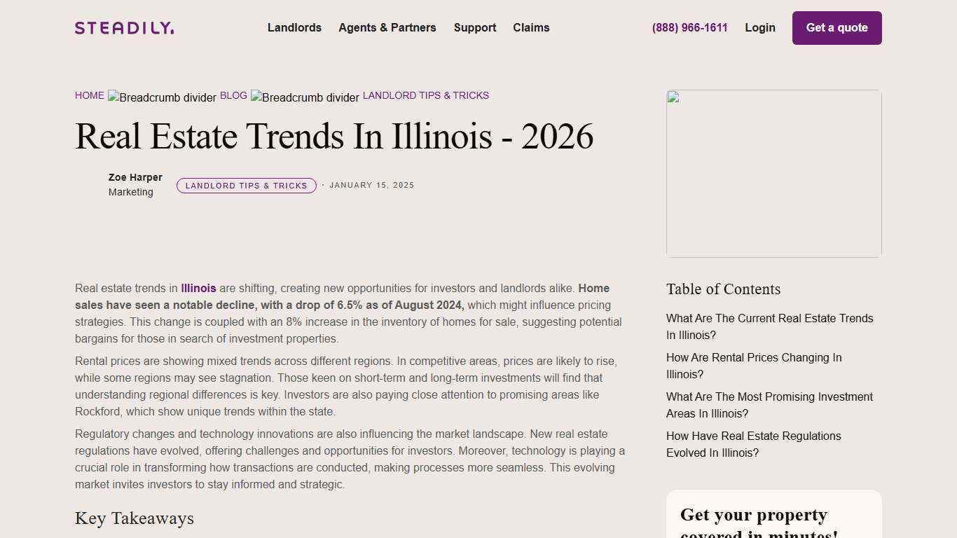 Real Estate Trends In Illinois - 2026